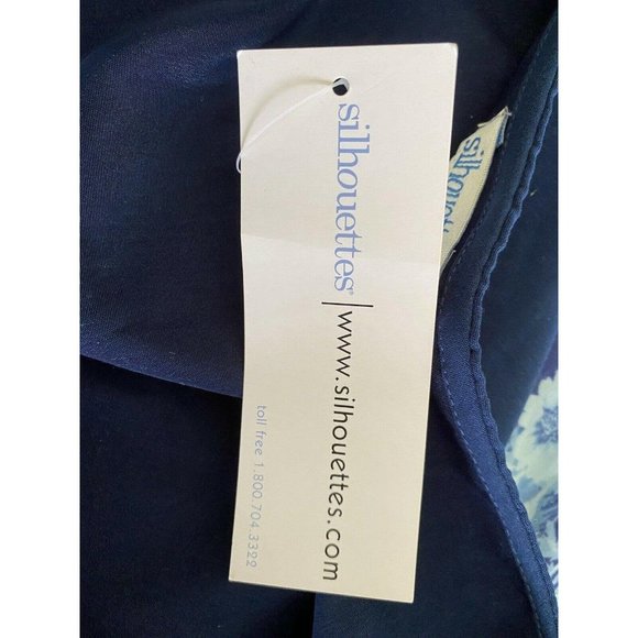 Vintage Shell Top Size 30 Silhouettes Women's Plus - Picture 7 of 10